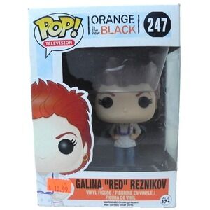 Funko POP! Television: Orange Is The New Black Galina RED Reznikov #247 NEW‎